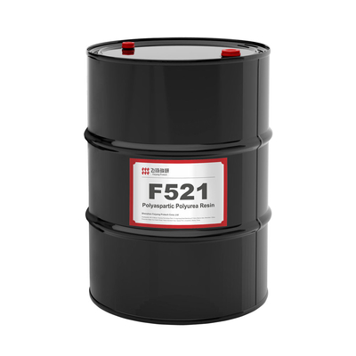 Resina alta de Polyaspartic Polyurea dos sólidos de FEISPARTIC F521