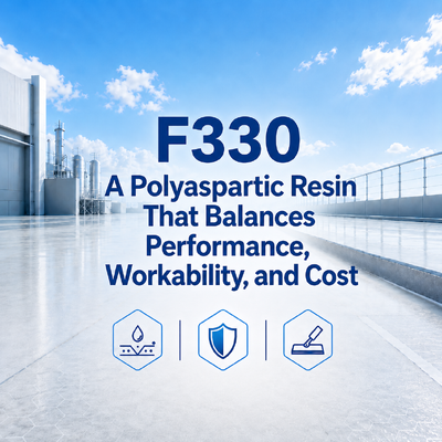 F330: Uma resina poliaspártica que equilibra desempenho, trabalhabilidade e custo